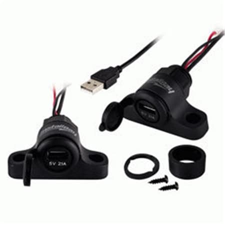 Spark Pass Through Flush Mount USB Socket with 1A Charging SP634861